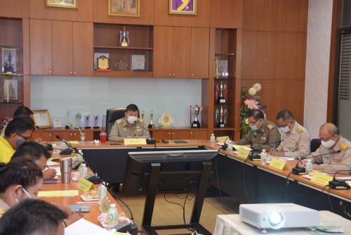 ส.ป.ก.ประชุมคณะทำงานปรับปรุงฐานข้อมูลที่ดินในเขตปฏิรูปที่ดิน ครั้งที่๑/๒๕๖๔ 