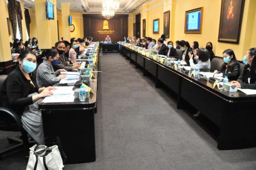 ส.ป.ก. ร่วมประชุมคณะกรรมการจัดงานฉลองวันเด็กแห่งชาติ ปี ๒๕๖๔