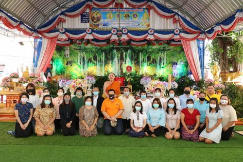 ส.ป.ก. เป็นเจ้าภาพและร่วมรับฟังเทศน์มหาชาติ เฉลิมพระเกียรติฯ  กัณฑ์ที่ ๑๐ "กัณฑ์สักกบรรพ"