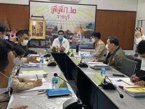 ผู้ตรวจราชการกรม (นายเลิศศักดิ์ สุขสวัสดิ์) ร่วมประชุมคณะทำงานสรรหาปราชญ์เกษตรของแผ่นดินระดับเขต เขตตรวจราชการที่ ๓ จังหวัดราชบุรี 