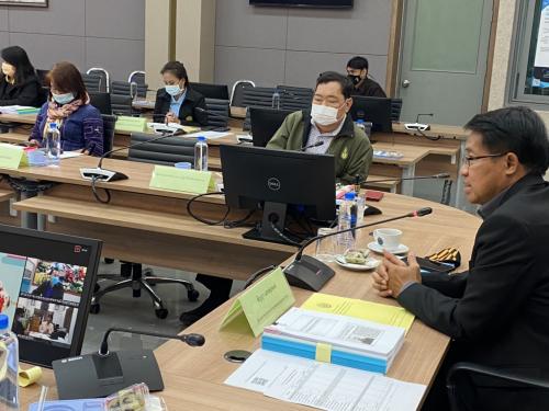 ผู้ตรวจราชการกรม เข้าร่วมประชุมคณะทำงานสรรหาปราชญ์เกษตรของแผ่นดินระดับเขต เขตตรวจราชการที่ ๔ กรมชลประทาน สามเสน กรุงเทพมหานคร