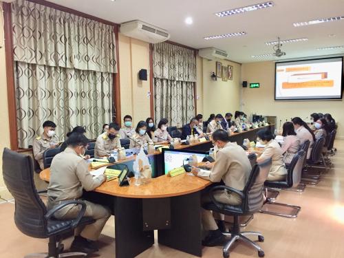 (ประชุมคณะกรรมการควบคุมภายในของสำนักงานการปฏิรูปที่ดินเพื่อเกษตรกรรม ครั้งที่ 1/2563) 