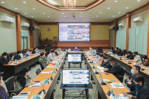ส.ป.ก. ประชุมทางไกลออนไลน์ (Web Conference) ครั้งที่ ๑/๒๕๖๔