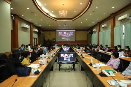 ส.ป.ก. ประชุมคณะกรรมการจัดงาน วันคล้ายวันสถาปนา ส.ป.ก. ครบรอบ ๔๖ ปี ครั้งที่ ๑/๒๕๖๔