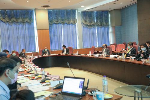 ส.ป.ก.ร่วมประชุมคณะกรรมการสถาบันบริหารจัดการธนาคารที่ดิน ครั้งที่ ๑/๒๕๖๔