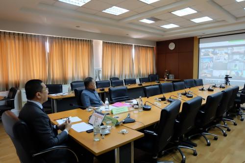 ส.ป.ก. เข้าร่วมประชุมชี้แจงแนวทางการตรวจราชการตามแผนการตรวจราชการและการขับเคลื่อนแบบบูรณาการในพื้นที่ของผู้ตรวจราชการกระทรวงเกษตรและสหกรณ์ ประจำปีงบประมาณ พ.ศ. ๒๕๖๔