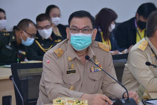 ส.ป.ก.ร่วมประชุมคณะกรรมการแก้ไขปัญหาการบุกรุกที่ดินของรัฐ ครั้งที่ ๑/๒๕๖๔