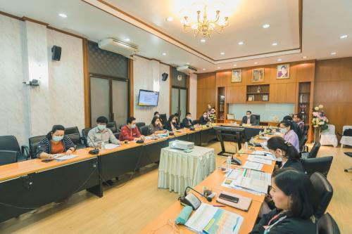 ส.ป.ก. ประชุมทางไกลออนไลน์ (Web Conference) ติดตามงานตามแผนงาน กิจกรรมจัดที่ดิน ปีงบประมาณ พ.ศ. ๒๕๖๔ 
