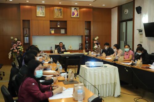 ส.ป.ก. ประชุมคณะทำงานพิจารณาผลงานการปฏิรูปที่ดินเพื่อส่งประกวดรับรางวัล ประจำปี พ.ศ.๒๕๖๔