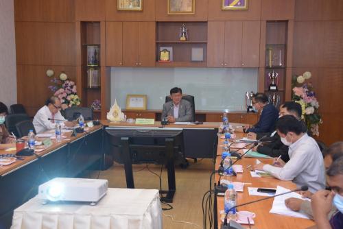 ส.ป.ก.ประชุมคณะอนุกรรมการศึกษาและกำหนดแนวทางแก้ไขปัญหาการอนุญาตให้ใช้ที่เพื่อกิจการสนับสนุนและเกี่ยวเนื่องกับการปฏิรูปที่ดินเพื่อเกษตรกรรม ครั้งที่ ๑/๒๕๖๔