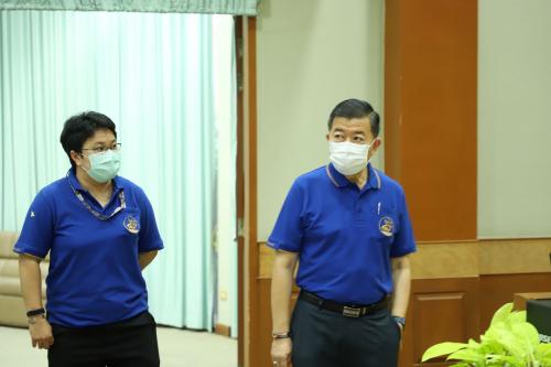 เลขาธิการ ส.ป.ก. ตรวจเยี่ยมการเตรียมงาน เนื่องในวันคล้ายวันสถาปนา ส.ป.ก. ครบรอบ ๔๖ ปี