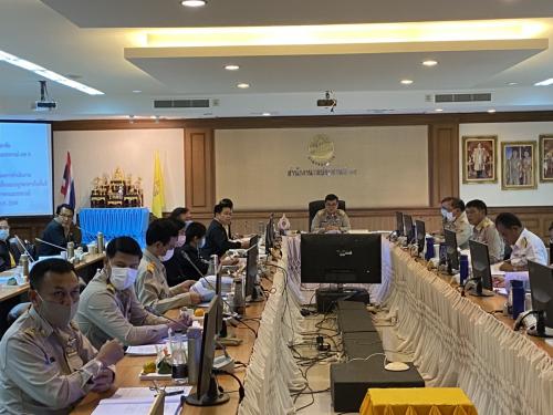ผู้ตรวจราชการกรมร่วมการประชุมตรวจติดตามผลการดำเนินงานตามแผนการตรวจราชการ รอบที่ ๑ และการขับเคลื่อนแบบบูรณาการในพื้นที่ของผู้ตรวจราชการกระทรวงเกษตรและสหกรณ์ ประจำปีงบประมาณ พ.ศ.๒๕๖๔ เขตตรวจที่ ๔ จังหวัดประจวบคีรีขันธ์