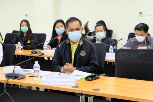 ส.ป.ก. เข้าร่วมประชุมตรวจติดตามความก้าวหน้าผลการดำเนินงานตามแผนการตรวจราชการและการขับเคลื่อนแบบบูรณาการในระดับพื้นที่ของผู้ตรวจราชการกระทรวงเกษตรและสหกรณ์ เขตตรวจราชการที่ ๒ ประจำปีงบประมาณ พ.ศ. ๒๕๖๔ รอบที่ ๑