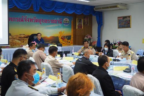 ผู้ตรวจราชการกระทรวงเกษตรและสหกรณ์ เขตตรวจราชการที่ ๑๔ ประชุม ตรวจติดตามผลการดำเนินงานโครงการของส่วนราชการในสังกัดกระทรวงเกษตรและสหกรณ์ ตามแผนการตรวจราชการประจำปีงบประมาณ พ.ศ. ๒๕๖๔ รอบที่ ๑ จังหวัดอุบลราชธานี 
