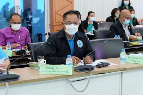 ส.ป.ก. เข้าร่วมประชุมตรวจติดตามความก้าวหน้าผลการดำเนินงานตามแผนการตรวจราชการและการขับเคลื่อนแบบบูรณาการในระดับพื้นที่ของผู้ตรวจราชการกระทรวงเกษตรและสหกรณ์ เขตตรวจราชการที่ ๒ ประจำปีงบประมาณ พ.ศ. ๒๕๖๔ รอบที่ ๑