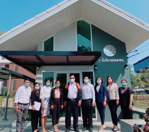 ผู้ตรวจราชการกรม และคณะลงพื้นที่ตรวจราชการรอบที่ ๑ เพื่อติดตามความก้าวหน้าการดำเนินงาน ประจำปีงบประมาณ พ.ศ.๒๕๖๔ ณ ส.ป.ก.เพชรบุรี