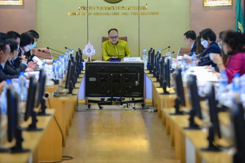 ส.ป.ก. ร่วมประชุมคณะกรรมการอำนวยการจัดการประชุมรัฐมนตรีความมั่นคงอาหารเอเปคและการประชุมอื่น ๆ ที่เกี่ยวข้องในปี พ.ศ. ๒๕๖๔ ครั้งที่ ๑/๒๕๖๔