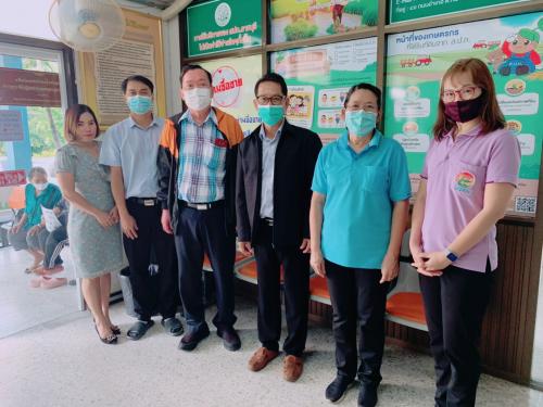 ผู้ตรวจราชการกรม (นายเลิศศักดิ์ สุขสวัสดิ์) และคณะลงพื้นที่ตรวจราชการรอบที่ ๑ เพื่อติดตามความก้าวหน้าการดำเนินงาน ประจำปีงบประมาณ พ.ศ.๒๕๖๔  ณ ส.ป.ก.ราชบุรี 