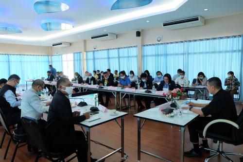 ส.ป.ก. เข้าร่วมประชุมตรวจติดตามความก้าวหน้าผลการดำเนินงานตามแผนการตรวจราชการ และการขับเคลื่อนแบบบูรณาการในพื้นที่ ของผู้ตรวจราชการกระทรวงเกษตรและสหกรณ์ ประจำปีงบประมาณ พ.ศ. ๒๕๖๔ รอบที่ ๑ เขตตรวจราชการที่ ๘