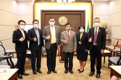 ส.ป.ก. ร่วมแถลงข่าวประจำสัปดาห์ กระทรวงเกษตรและสหกรณ์ ประจำวันที่ ๓๑ มีนาคม ๒๕๖๔