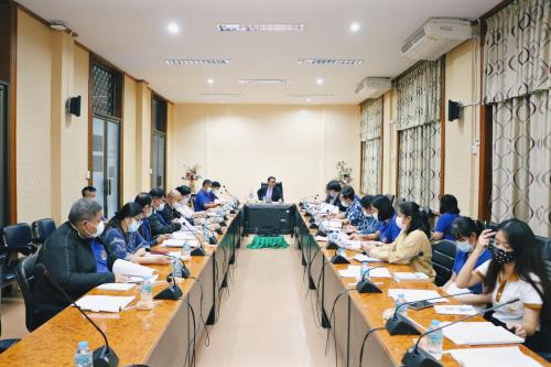 ส.ป.ก. ประชุมคณะกรรมการศูนย์ข้อมูลข่าวสารของราชการ ครั้งที่ ๑/๒๕๖๔