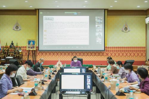 ส.ป.ก. ประชุมคณะทำงานทบทวน/จัดทำแผนปฏิบัติราชการของกองทุนการปฏิรูปที่ดินเพื่อเกษตรกรรม ระยะ ๕ ปี (พ.ศ. ๒๕๖๕) (ฉบับทบทวน) และแผนปฏิบัติการ ประจำปีบัญชี ๒๕๖๕ ครั้งที่ ๑/๒๕๖๔