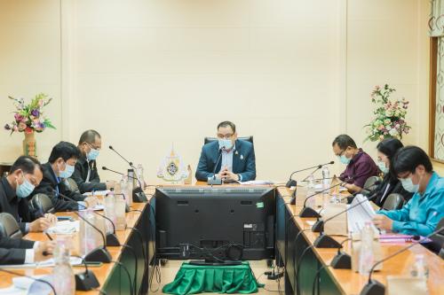 ส.ป.ก. ประชุมการติดตาม - งบประมาณการจัดที่ดิน ประจำปีงบประมาณ พ.ศ. ๒๕๖๔ และ การประเมินผลการปฏิบัติราชการ (ตัวชี้วัด) รอบที่ ๑