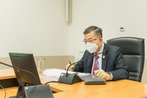 เลขาธิการ ส.ป.ก. ร่วมประชุมคณะกรรมการพัฒนาที่ดิน ครั้งที่ ๒/๒๕๖๔