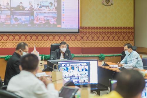 ส.ป.ก. ประชุมติดตามผลการดำเนินงาน ปีงบประมาณ พ.ศ ๒๕๖๔ และแนวทางการดำเนินงาน ปีงบประมาณ ๒๕๖๕ ครั้งที่ ๑/๒๕๖๔