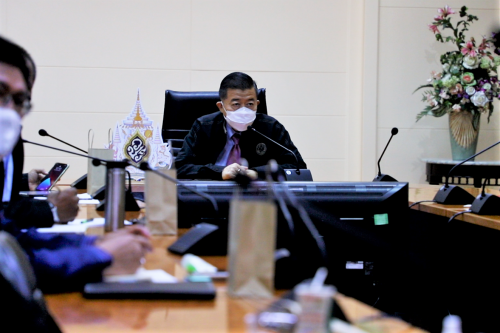 ส.ป.ก.ประชุมรับฟังนโยบายแนวทางทิศทางการดำเนินงานเพื่อเพิ่มศักยภาพการปฏิบัติงาน ให้กับปฏิรูปที่ดินจังหวัด ๘ จังหวัด