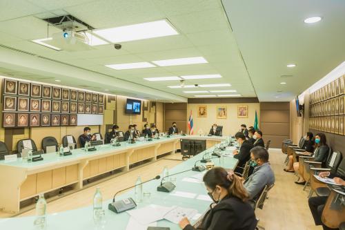 ส.ป.ก. ประชุมคณะกรรมการขับเคลื่อนศูนย์ส่งเสริมและขยายพันธุ์พืช ในเขตพื้นที่ปฏิรูปที่ดิน ครั้งที่ ๑/๒๕๖๔