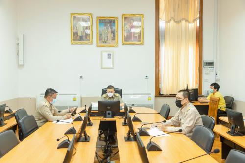 ส.ป.ก. ร่วมประชุมคณะกรรมการบริหารการขับเคลื่อนงานนโยบายสำคัญและการแก้ไขปัญหาภาคเกษตร ครั้งที่ ๔/๒๕๖๔