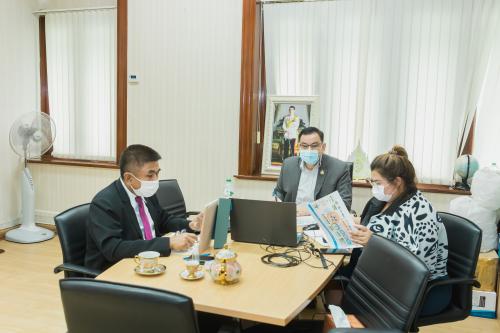 รองเลขาธิการ ส.ป.ก. ประชุมติดตามการดำเนินงาน ตามนโยบายรัฐมนตรีช่วยว่าการกระทรวงเกษตรและสหกรณ์