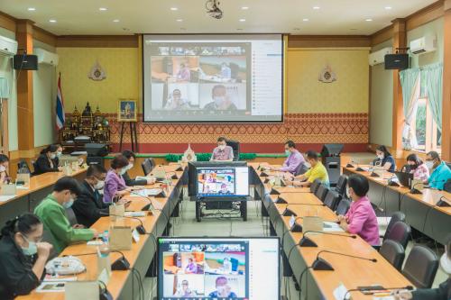 ส.ป.ก. ประชุมติดตามผลการดำเนินงาน ปีงบประมาณ พ.ศ ๒๕๖๔ และแนวทางการดำเนินงาน ปีงบประมาณ ๒๕๖๕ ครั้งที่ ๗/๒๕๖๔