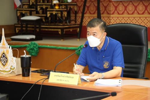 ส.ป.ก. ประชุมติดตามผลการดำเนินงาน ปีงบ '๖๔ และแนวทางดำเนินงาน ปีงบ '๖๕ ครั้งที่ ๘/๒๕๖๔ กลุ่มจังหวัดภาคเหนือตอนบน