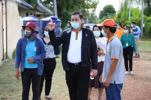 รองเลขาธิการ ส.ป.ก. ลงพื้นที่ตรวจความพร้อมรับ รมช.กษ. ตรวจราชการ จ.ฉะเชิงเทรา