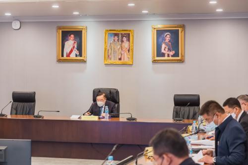 ส.ป.ก. ร่วมประชุมคณะกรรมการแก้ไขปัญหาของสภาเครือข่ายประชาชนอีสาน (สอส.) และประชาชน ๔ ภาค ครั้งที่ ๑/๒๕๖๔