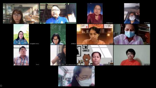 รองเลขาธิการ ส.ป.ก. ประชุมมอบนโยบาย สำนักบริหารกลาง ในการปฏิบัติงานนอกสถานที่ตั้ง (WORK FROM HOME)