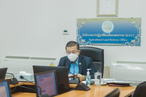 ส.ป.ก. ประชุมคณะอนุกรรมการโครงการและการเงินกองทุนการปฏิรูปที่ดินเพื่อเกษตรกรรม (อกก.คง.) ครั้งที่ ๖/๒๕๖๔