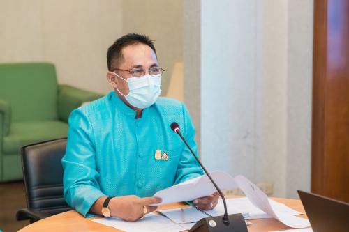 รองเลขาธิการ ส.ป.ก. ประชุมติดตามความก้าวหน้า การดำเนินการจัดงาน "ALRO KICK OFF ๑ ล้านกล้า ฟ้าทะลายโจร สู่เกษตรกรในเขตปฏิรูปที่ดิน"