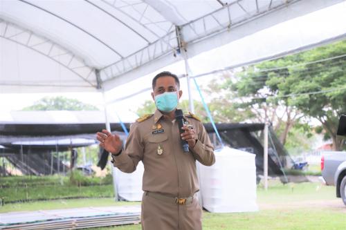 รองเลขาฯ  ส.ป.ก. ตรวจความพร้อมการจัดเตรียมงาน กิจกรรม “KICK OFF ฟ้าทะลายโจร ๑ ล้านต้น สู่เกษตรกรในเขตปฏิรูปที่ดิน”