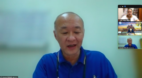 ผู้ตรวจราชการกรม ประชุมตรวจติดตามความก้าวหน้าผลการดำเนินงานตามแผนการตรวจราชการ ประจำปีงบประมาณ พ.ศ. ๒๕๖๔ รอบที่ ๒ ของสำนักงานการปฏิรูปที่ดินจังหวัดศรีสะเกษ