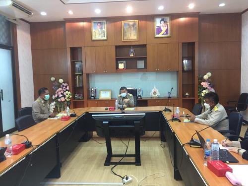 ส.ป.ก.ประชุมทบทวนระบบคุณภาพของ ศูนย์ตรวจสอบและรับรองมาตรฐานสินค้าเกษตรในเขตปฏิรูปที่ดิน (ศรม.) ครั้งที่ ๑/๒๕๖๔
