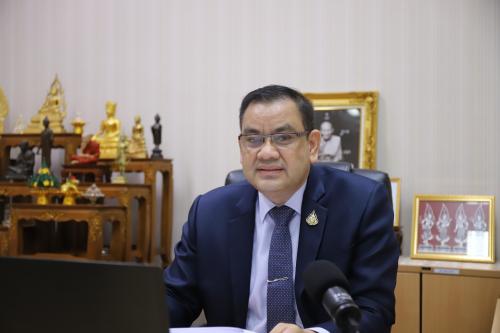รองเลขาธิการ ส.ป.ก. ร่วมประชุมอนุกรรมการพิจารณากฎหมายและระบียบ ครั้งที่ ๑/๒๕๖๔