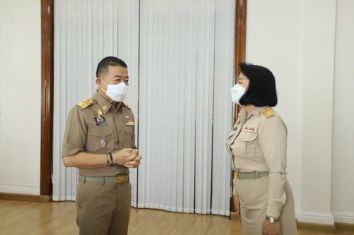 ผู้อำนวยการสำนักบริหารกลาง เข้าพบผู้บริหาร ส.ป.ก. เนื่องในโอกาสเข้ารับตำแหน่งใหม่