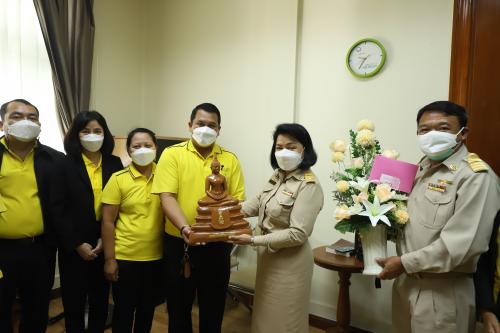 สำนักงานการปฏิรูปที่ดินจังหวัดฉะเชิงเทรา ร่วมแสดงความยินดีกับผู้อำนวยการสำนักบริหารกลาง เนื่องในโอกาสเข้ารับตำแหน่งใหม่