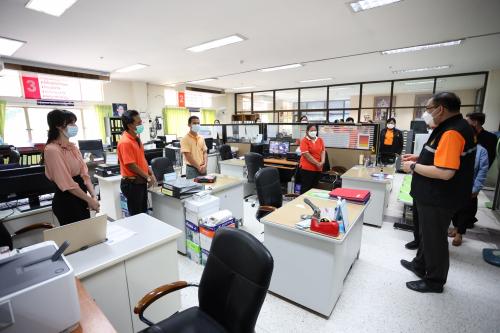 ส.ป.ก.มหาสารคาม รับการตรวจเยี่ยมจากรองเลขาธิการฯ