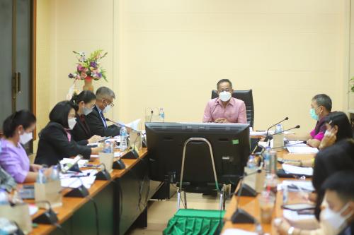 ส.ป.ก. ประชุมหารือเพื่อเตรียมความพร้อมการจัดทำคำของบประมาณรายจ่ายประจำปีงบประมาณ พ.ศ. ๒๕๖๖ ครั้งที่ ๒