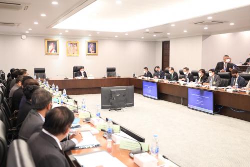ส.ป.ก. ร่วมประชุมคณะกรรมการนโยบายบริหารจัดการแร่แห่งชาติ ครั้งที่ ๒/๒๕๖๔