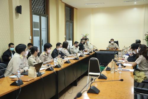ส.ป.ก. ร่วมประชุมหารือการขับเคลื่อนงานบริการ e-Service ระบบรับรองมาตรฐานสินค้าเกษตร (GAP) พืช ประมง ปศุสัตว์ ของกระทรวงเกษตรและสหกรณ์